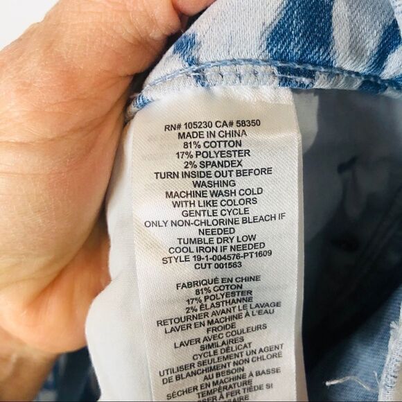 Current/Elliot High Waist Stiletto Leopard Jeans - Picture 10 of 11